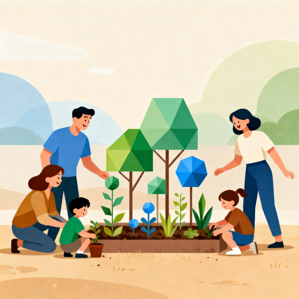 El valor creciente de la familia sana